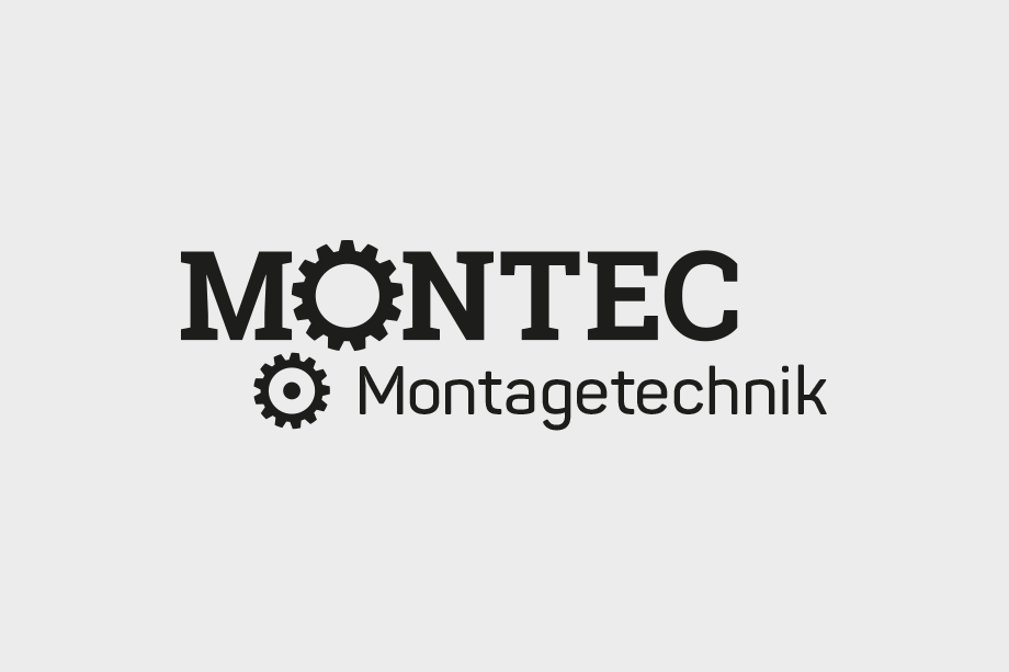Das Logo der MONTEC Montagetechnik wurde von WOA Designagentur gestaltet